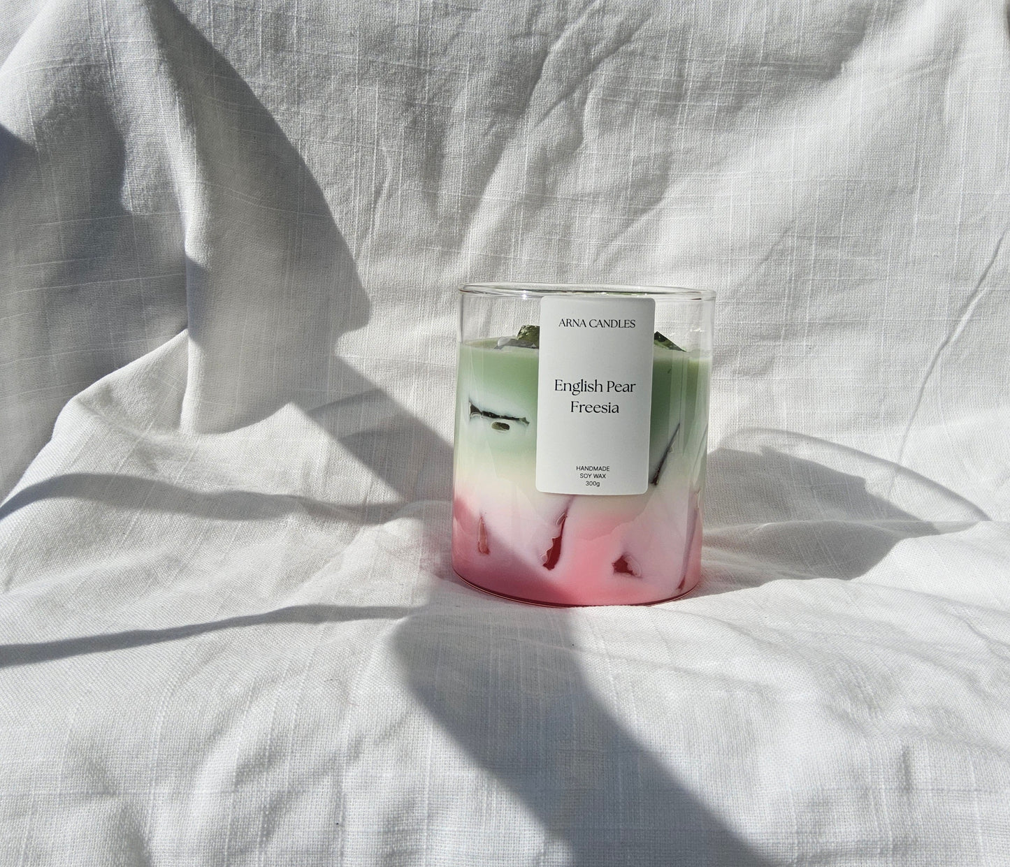 English Pear & Freesia — Luxury Scented Candle
