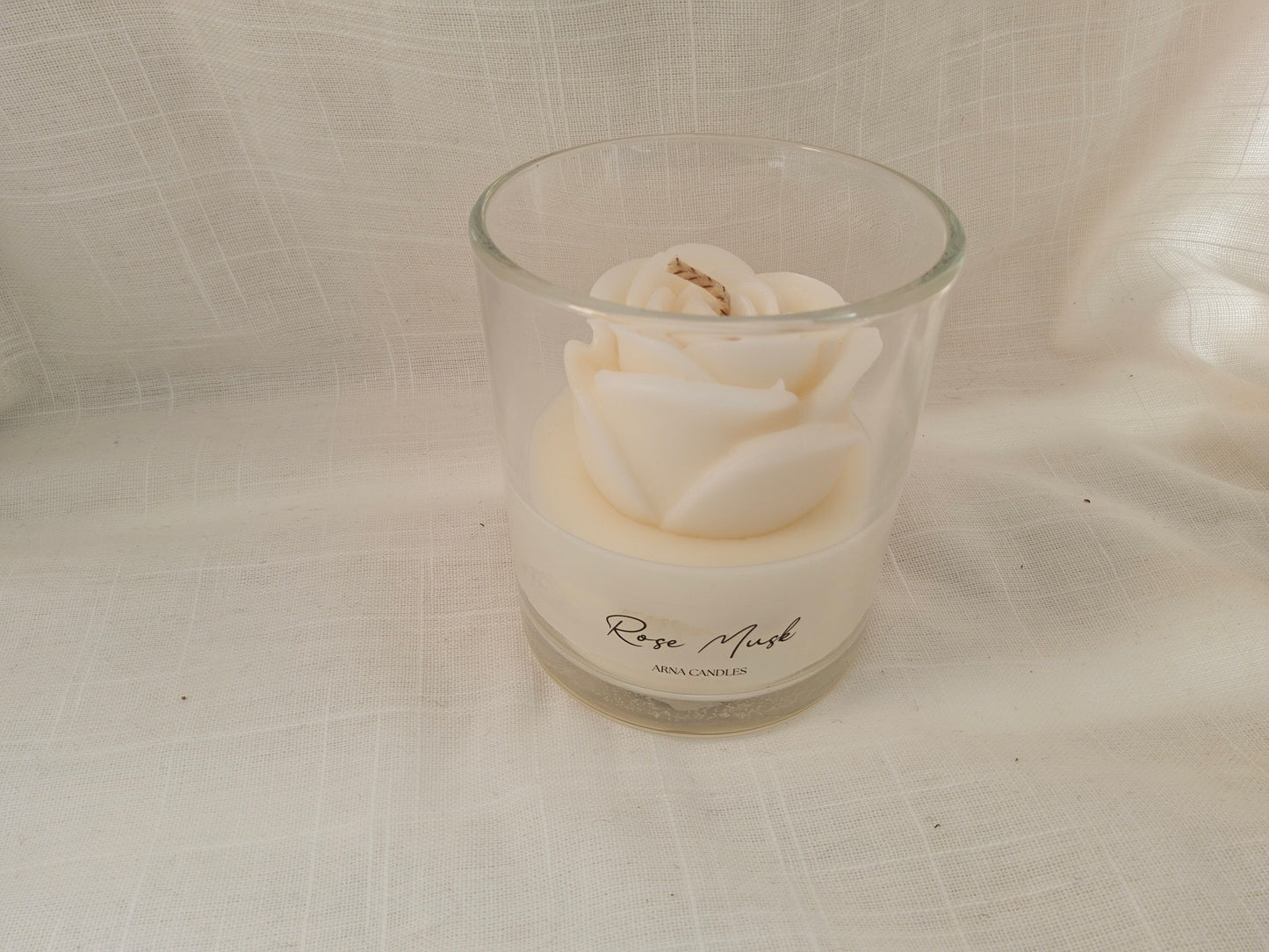 Rose Musk — Flower Candle