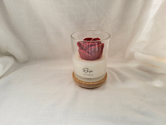 Rose — Flower Candle