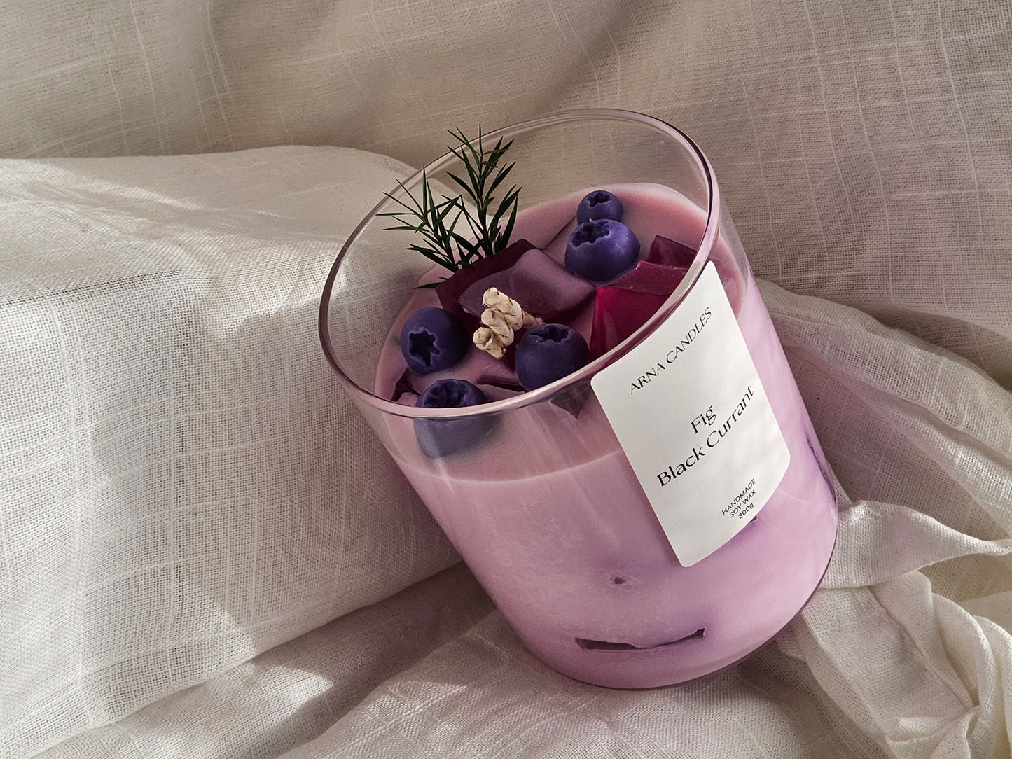 Fig & Blackcurrant — Luxury Scented Candle