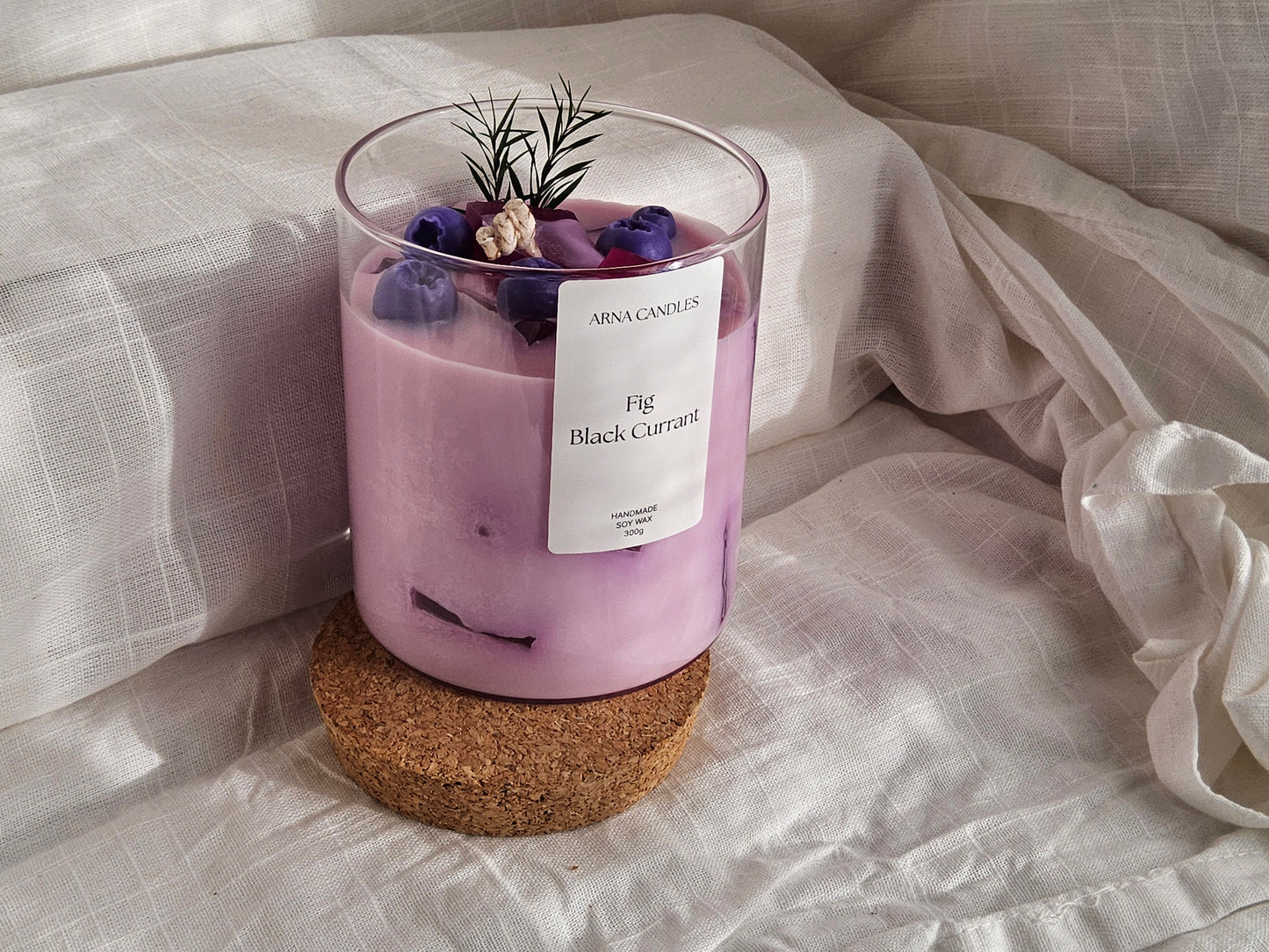 Fig & Blackcurrant — Luxury Scented Candle