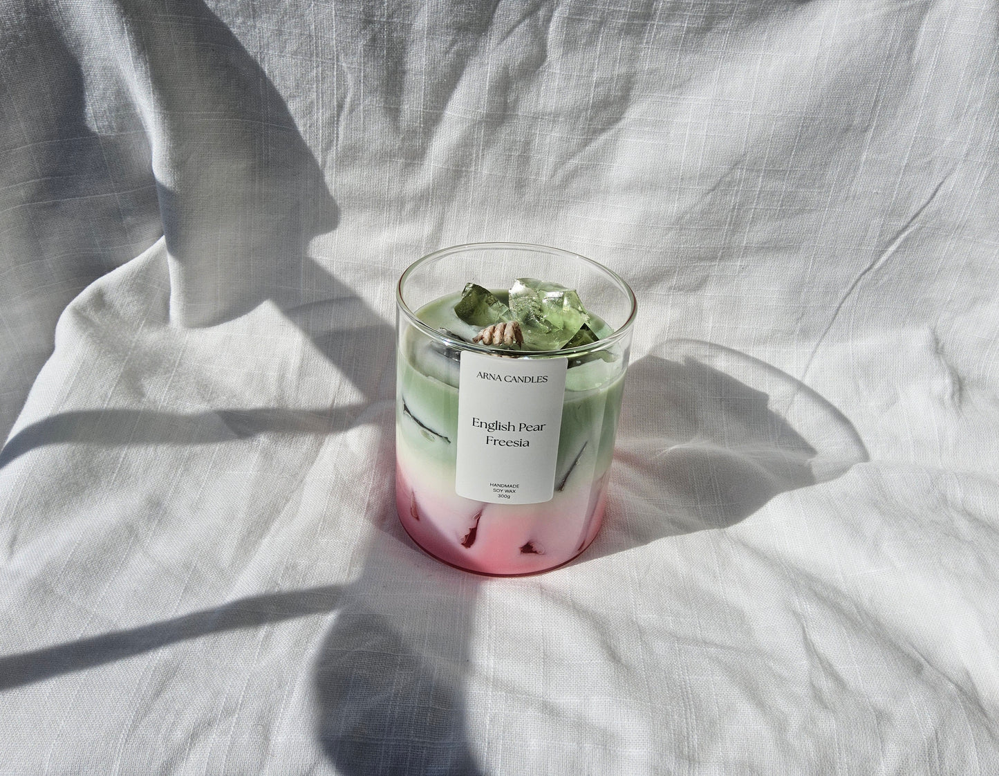 English Pear & Freesia — Luxury Scented Candle
