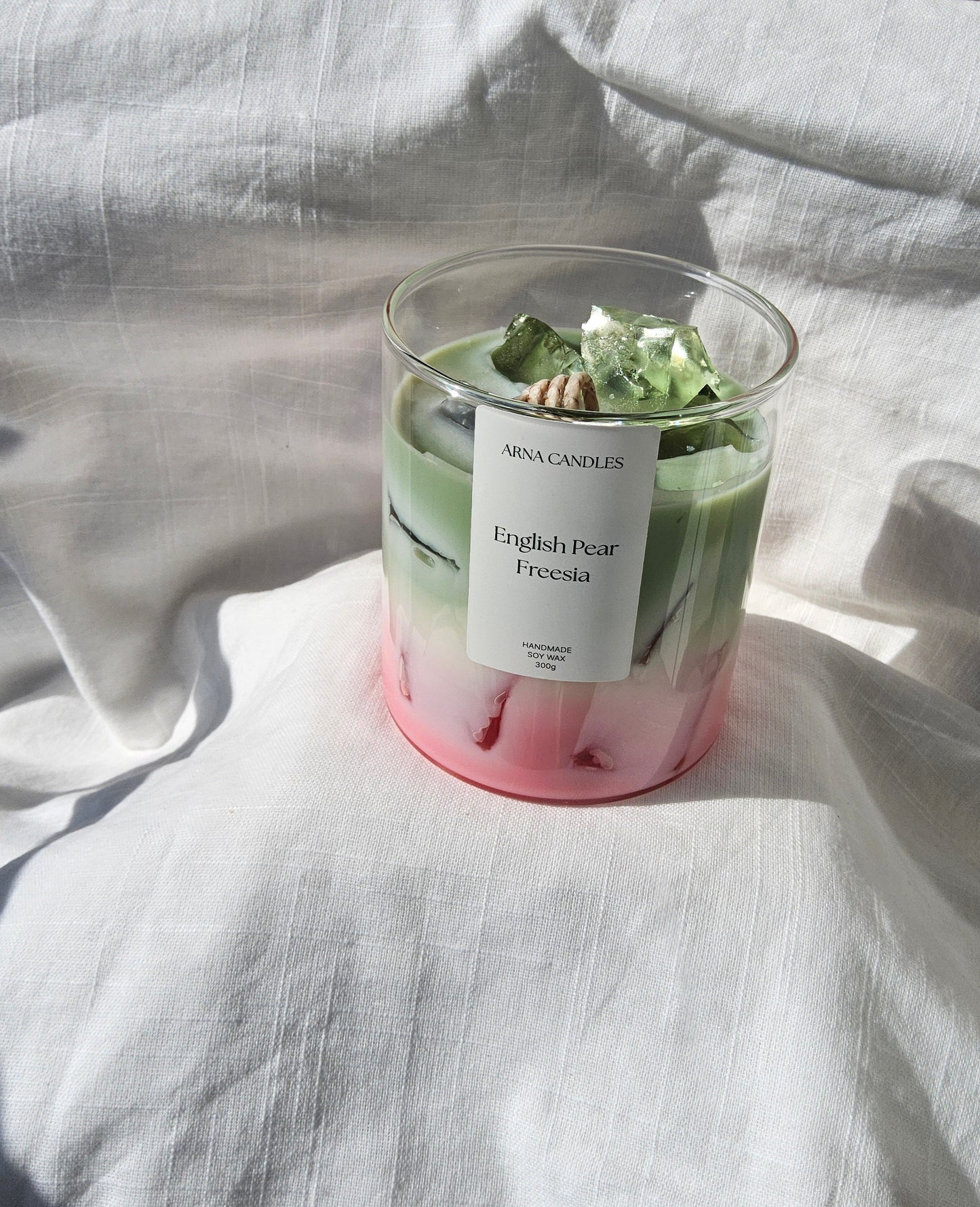 English Pear & Freesia — Luxury Scented Candle