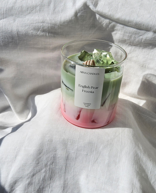 English Pear & Freesia — Luxury Scented Candle
